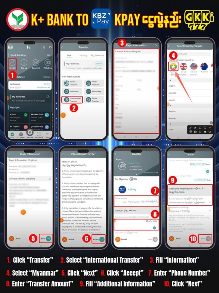 35 thai bank to kpay